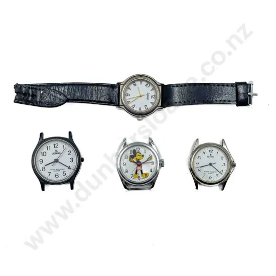 Three Assorted Watch Faces & Other