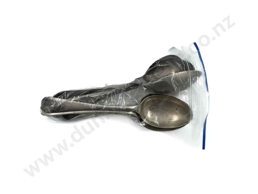 Six Assorted S/S Teaspoons Image 1++