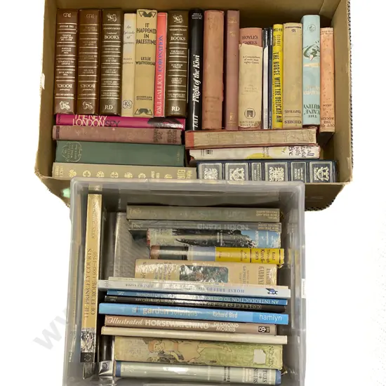 Two Boxes of Assorted Books