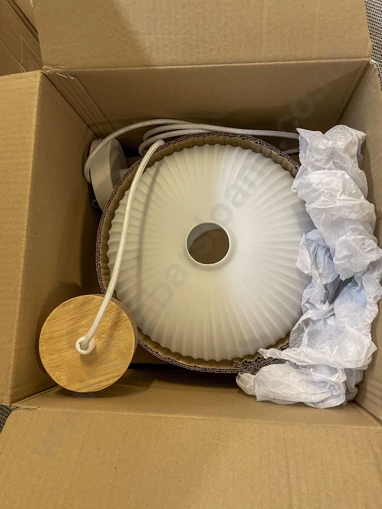 Boxed Urban Interior Pendant Light Image 1++