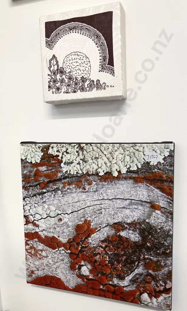 Elyz Halford Tile Work together with L. Hudson "Remnants No. 2" AP Image 1++