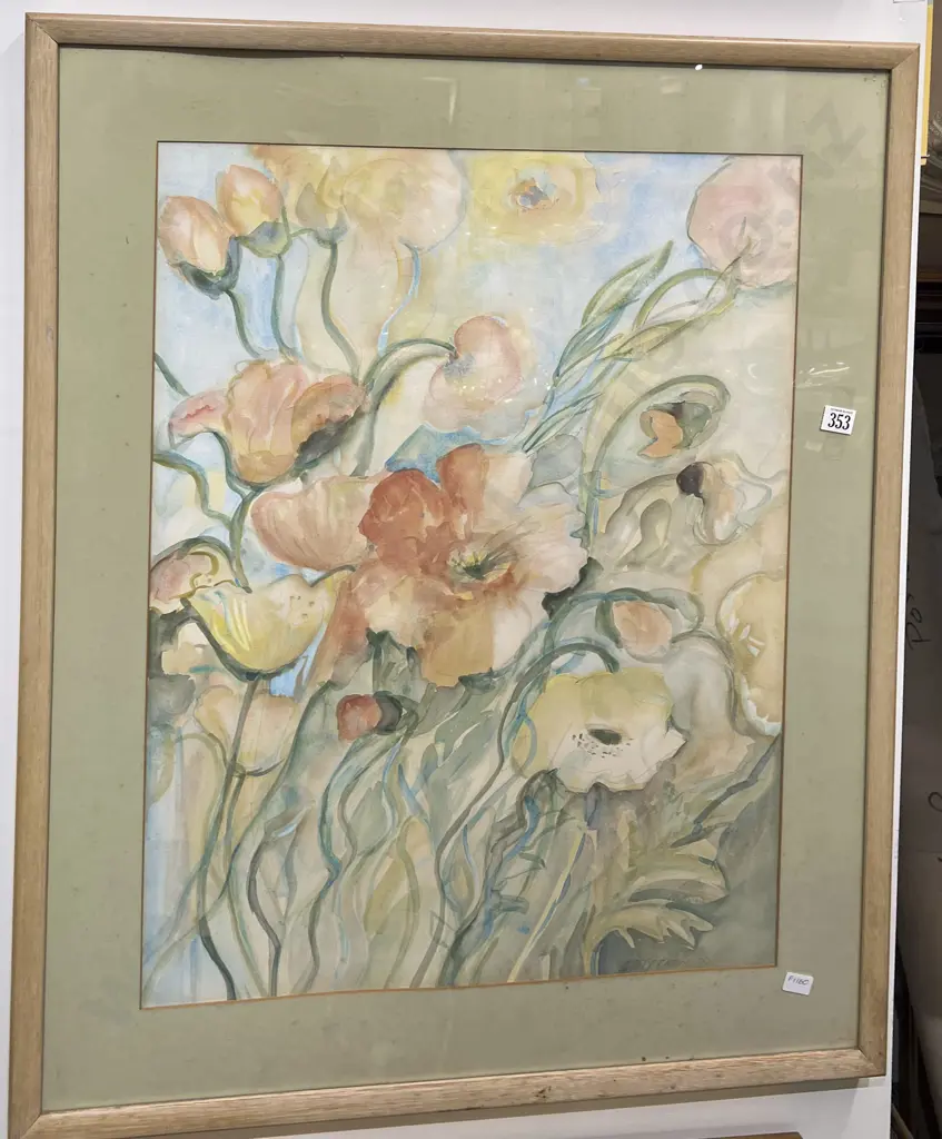 Betty Eaton Floral Still Life Watercolour Image 1++