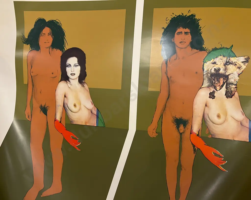 Allen - Two Unframed Nude Studies Image 1++