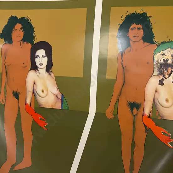 Allen - Two Unframed Nude Studies