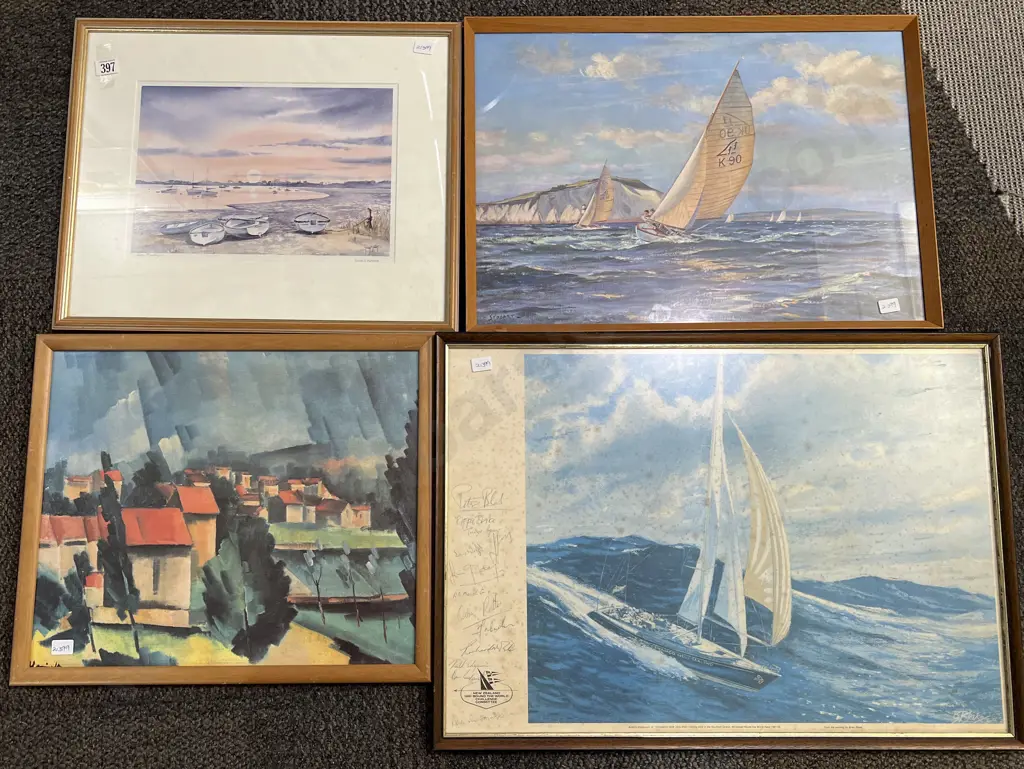 Four Assorted Prints Image 1++