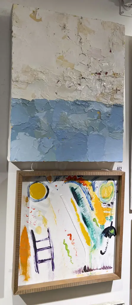 Two Abstract Oil Works Image 1++