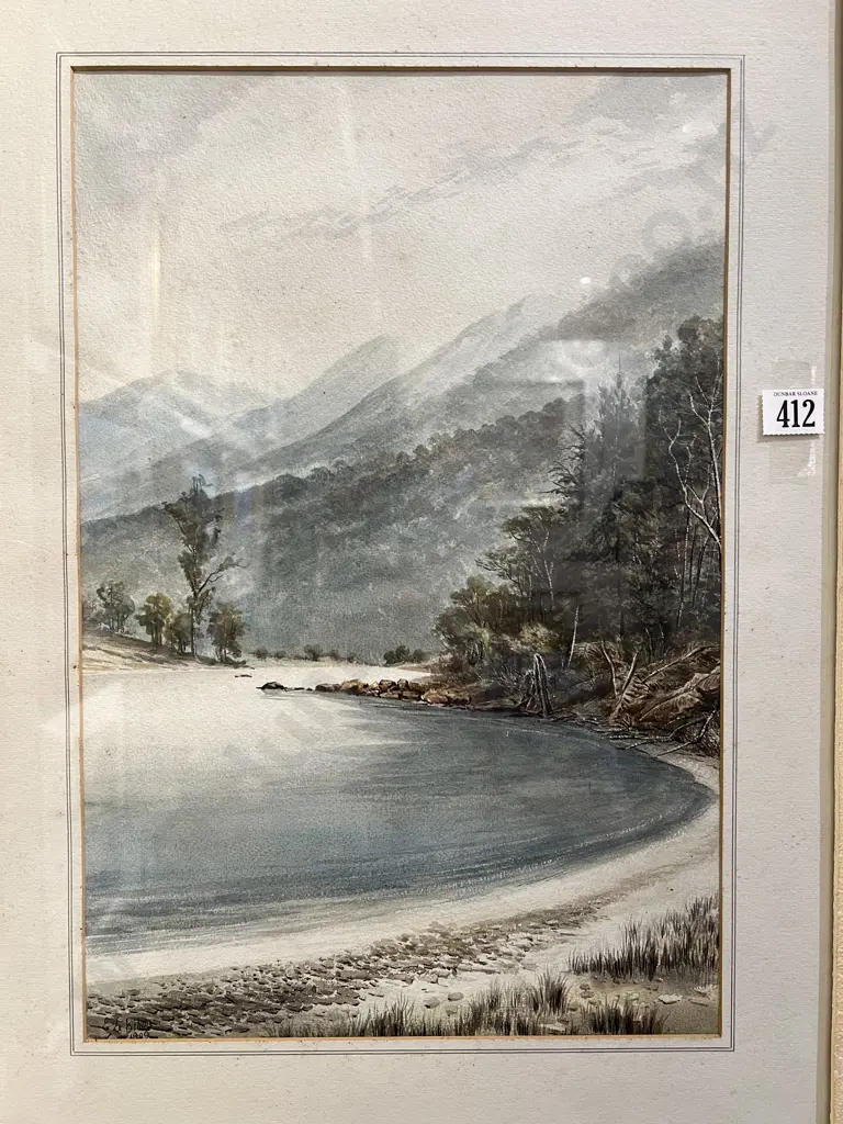 E. L. Bihan Coastal Watercolour Image 1++