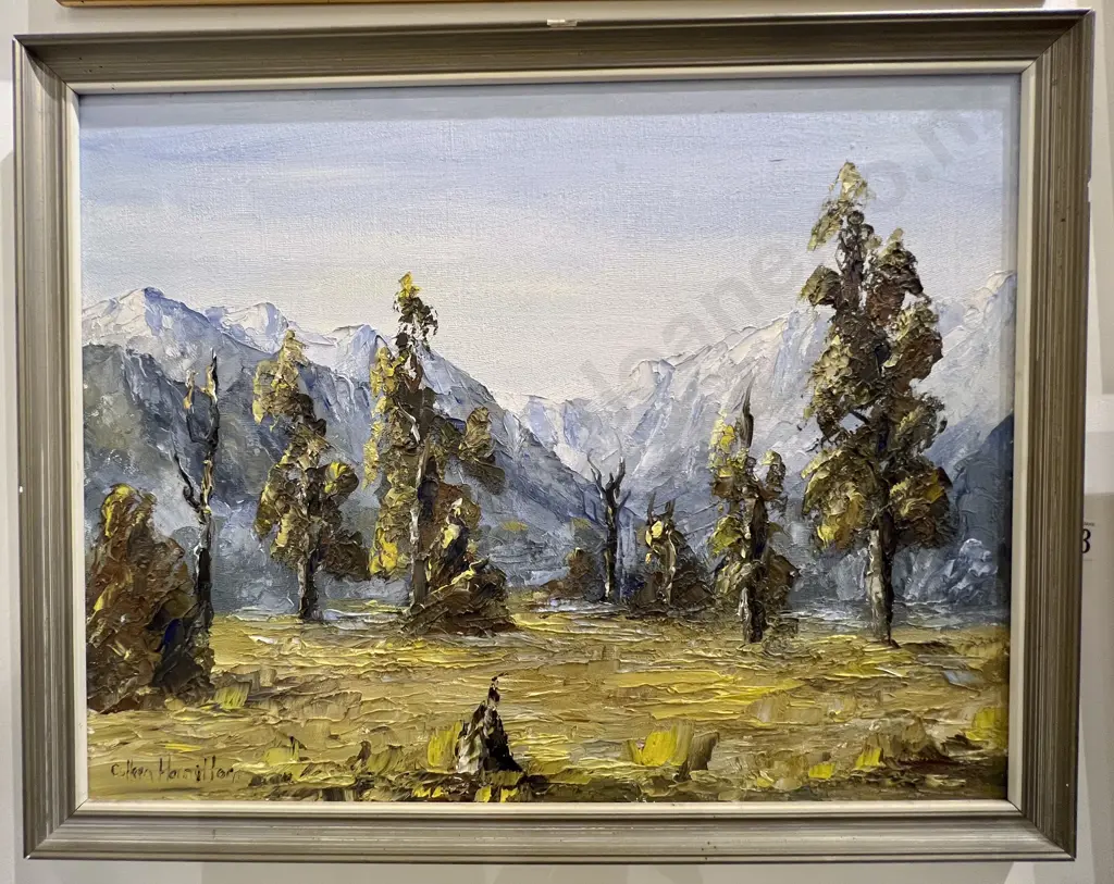 Two Oil Landscapes by Colleen Hamilton Image 1++