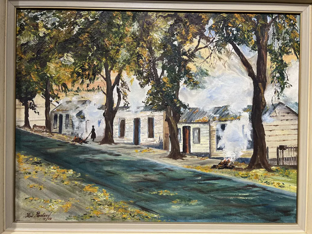 Ron Prestney "Arrowtown" Oil on Board Image 1++