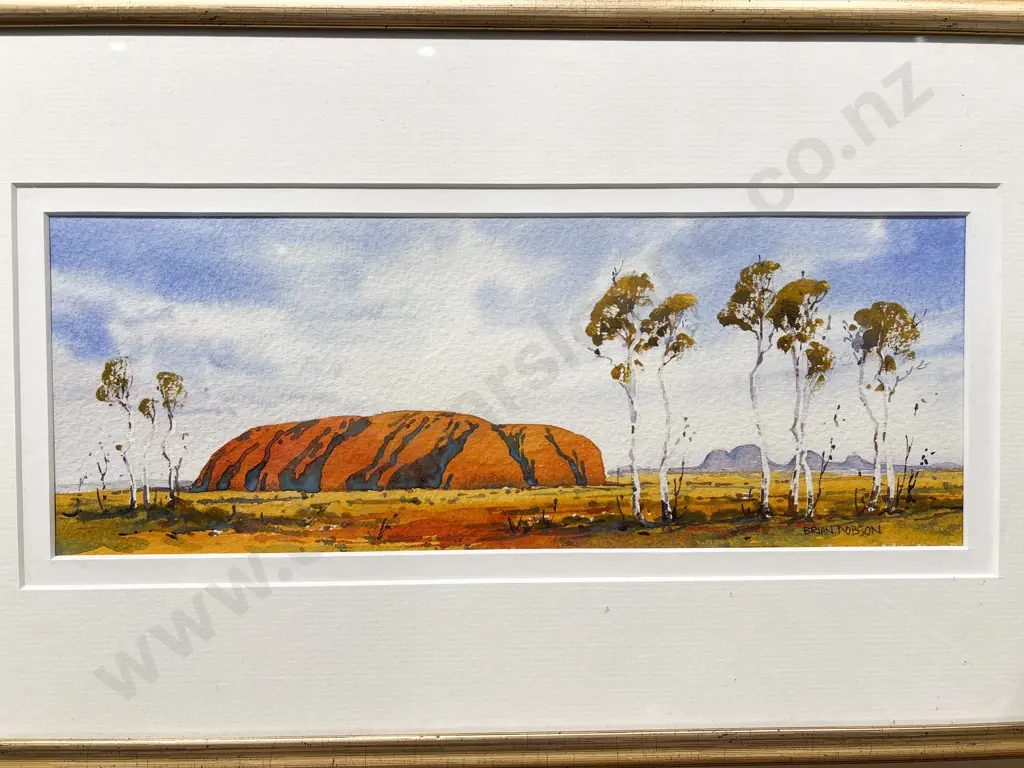 Ryan Dobson Australian Landscape Watercolour Image 1++
