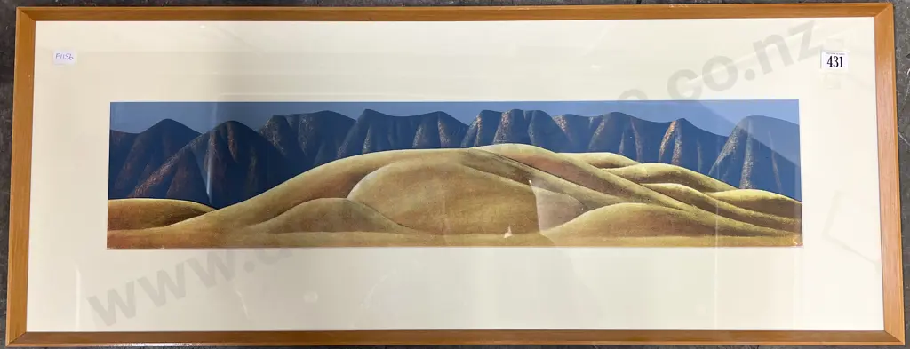 Micheal Smither - Reproduction Print - Hawkdun Range Image 1++