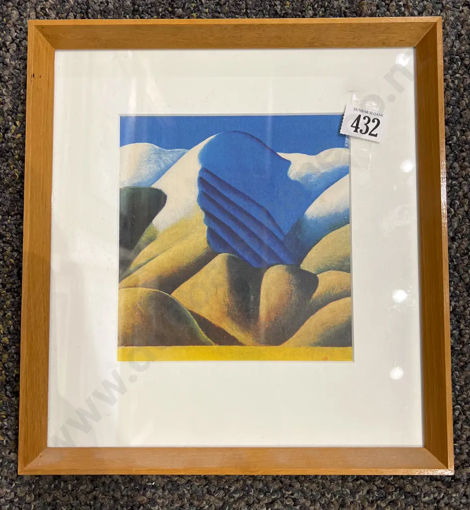 Micheal Smither - Reproduction Print - Untitled (Mt Ada) Image 1++
