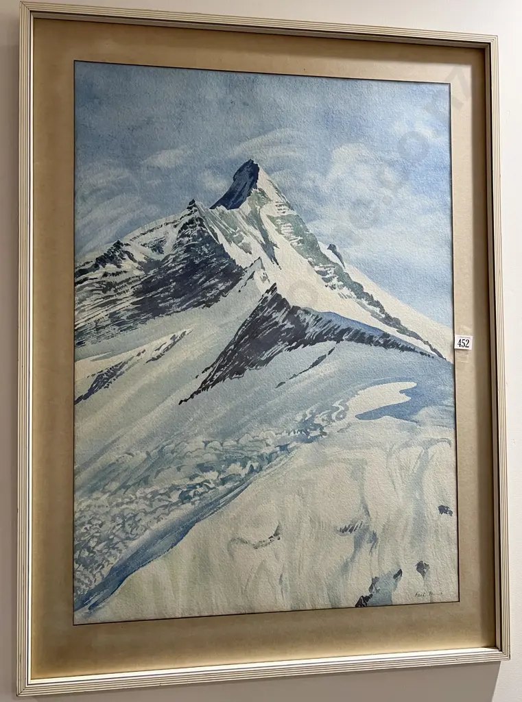 Paul Morris Mountainscape Watercolour Image 1++