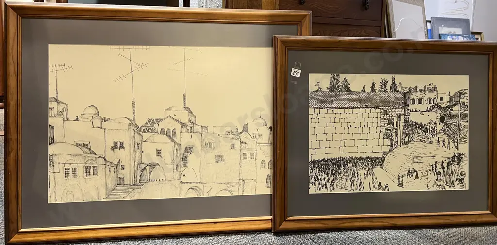 Two Framed Prints Image 1++