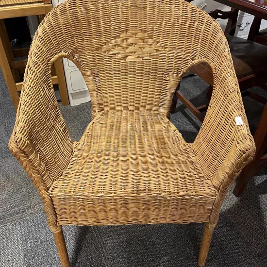 Wicker Arm Chair
