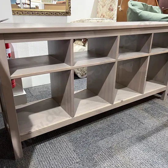 Modern Pidgeon Hole Shelf Entertainment Stand