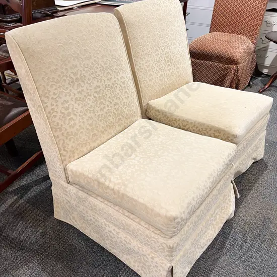 Pair of Upholstered Bedroom Chairs