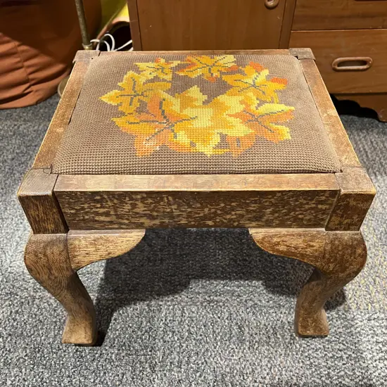 Oak Footstool
