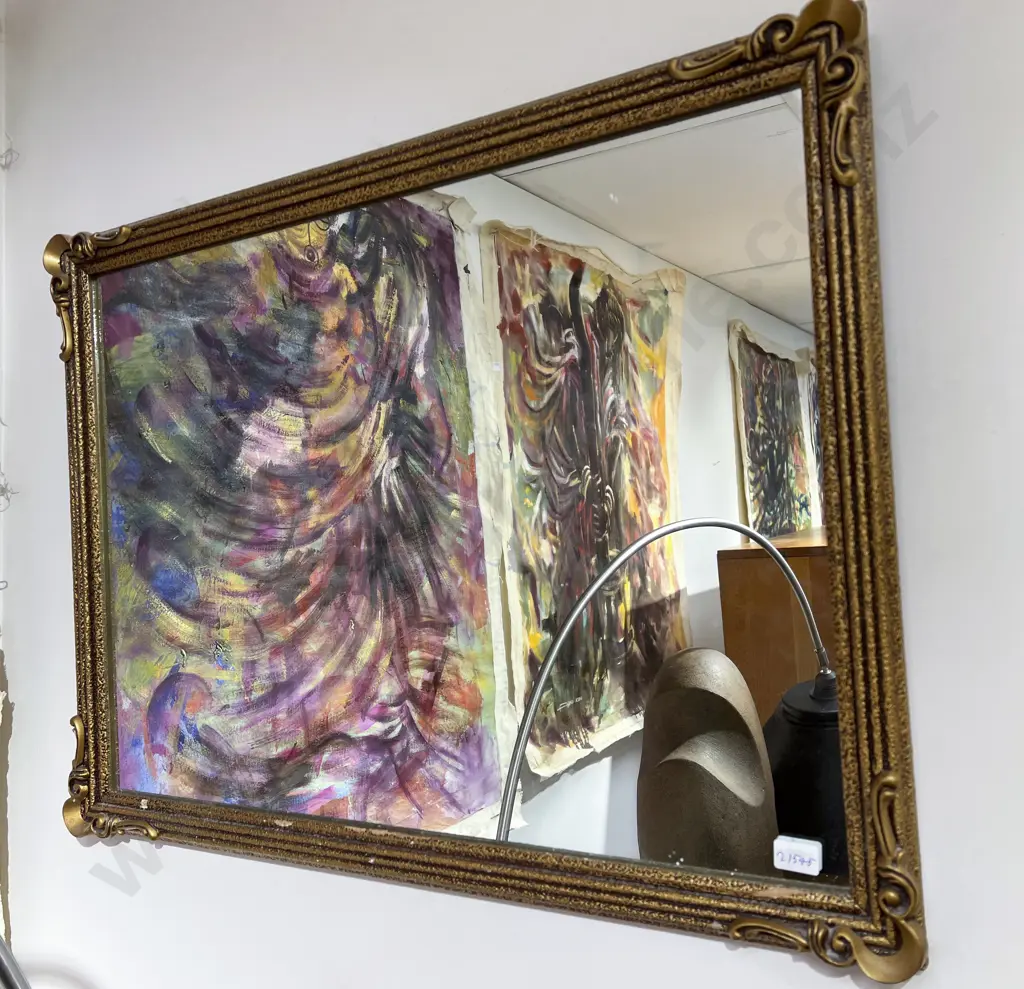 Gilt Frame Wall Mirror Image 1++