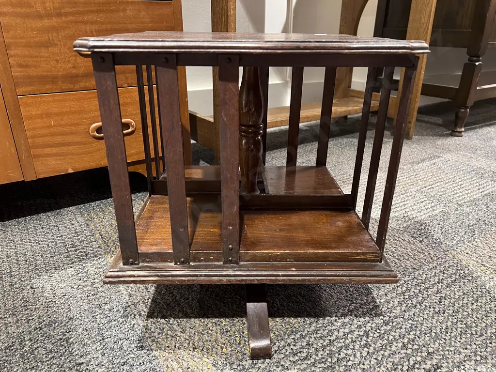 Small Revolving Bookcase Image 1++