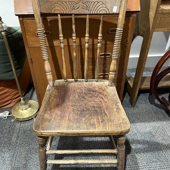 Stick Back Country Kitchen Chair