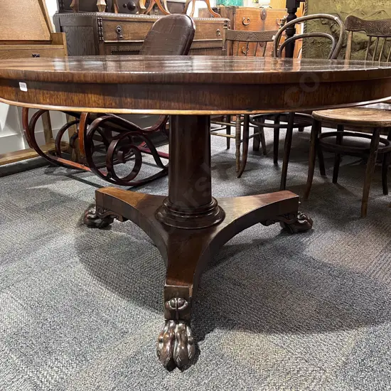 WMIV Rosewood Circular Breakfast Table