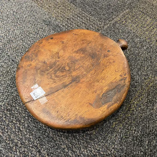 Small Tripod Base Turtle Form Stool
