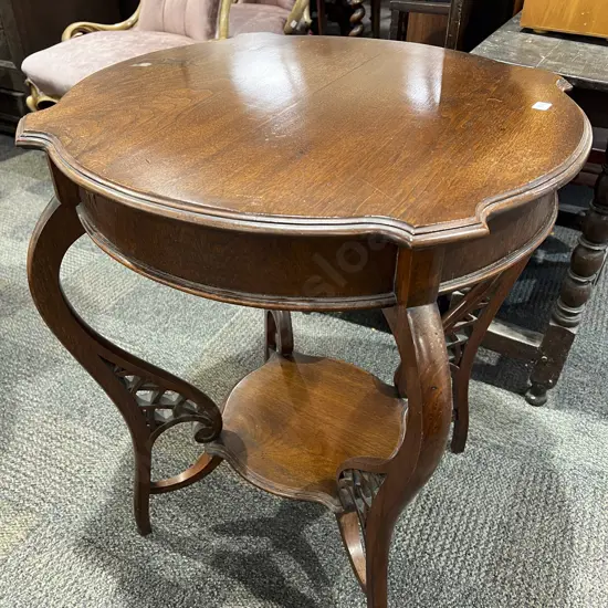 Vict. Mahogany Centre Table