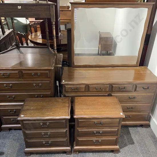 Four Piece Mahogany Bedroom Suite