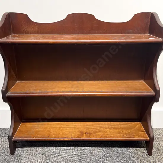 Open Front Low Bookcase