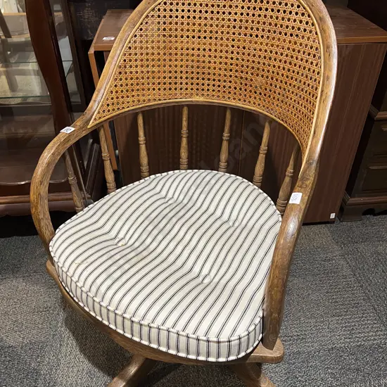 Oak Captains Chair