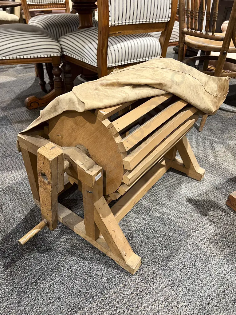 Vintage Wooden Theatre Wind Machine Image 1++