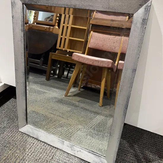 Bevel Edge Rectangular Wall Mirror