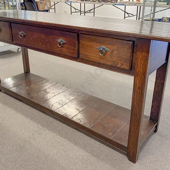 Georgian Style Oak Buffett Sideboard