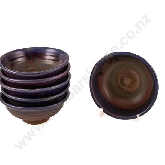 Six Mirek Smisek Small Bowls