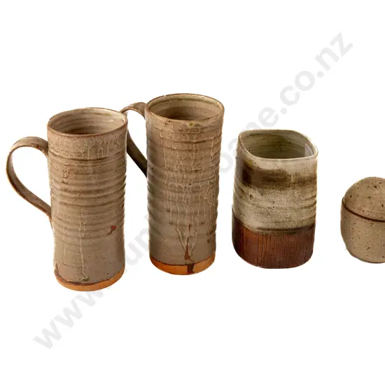 Two Tall Tankards trinket Box & Vase (a/f)