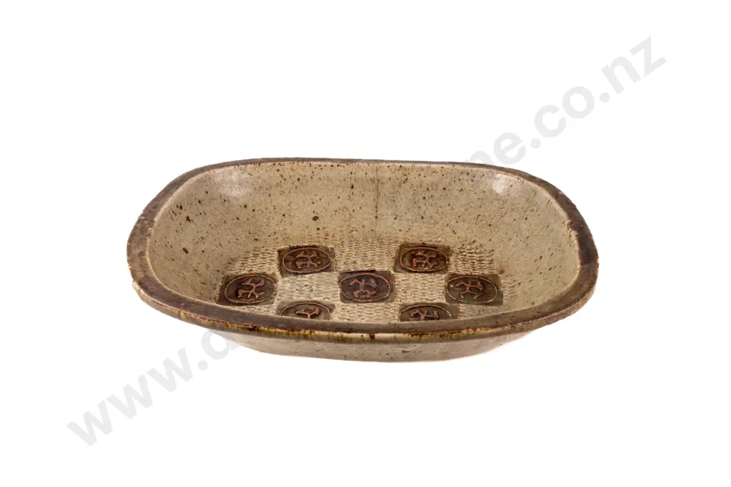 Len Castle Rectangular Platter (a/f) Image 1++