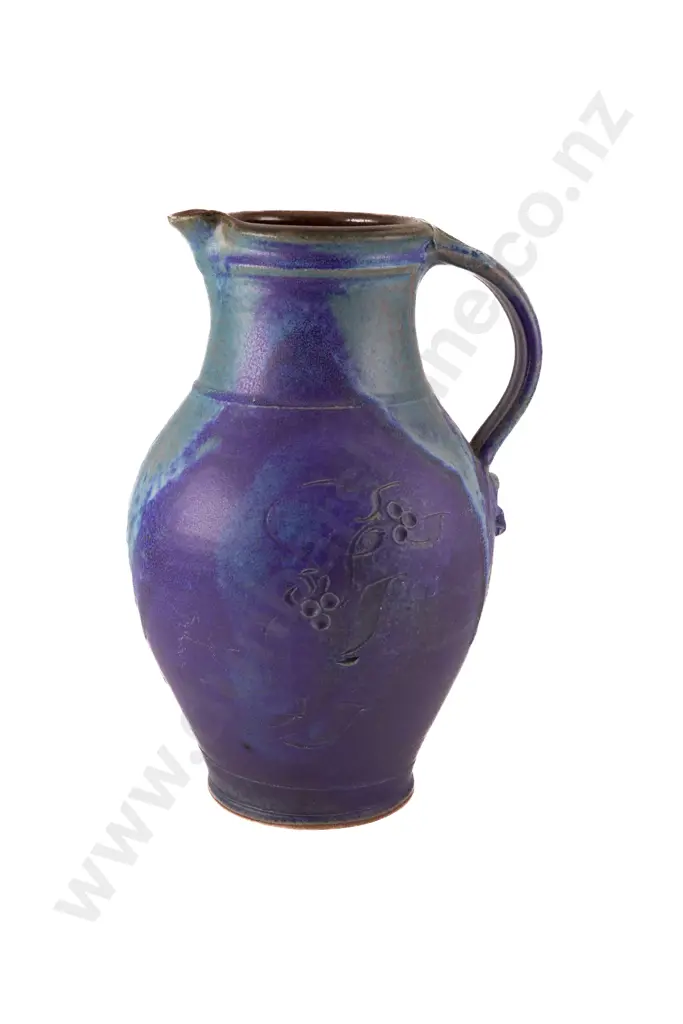 Large NZ Pottery Jug Image 1++