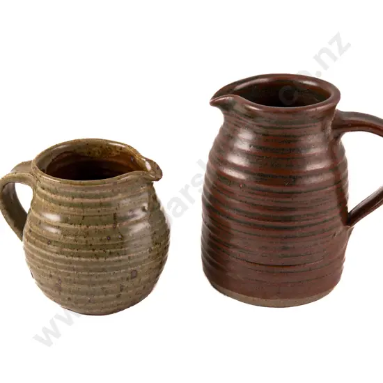 Two NZ Pottery Jugs