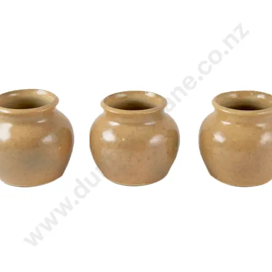 Set of Three Temuka Posy Vases