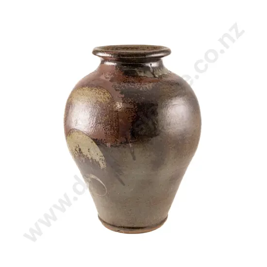 NZ Pottery Large Baluster Floor Vase