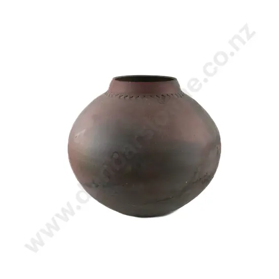 Large Steve Fullmer Ovoid Floor Vase