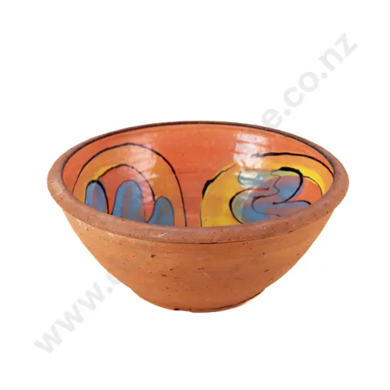 Andrew Van Der Putten Hand Painted Bowl