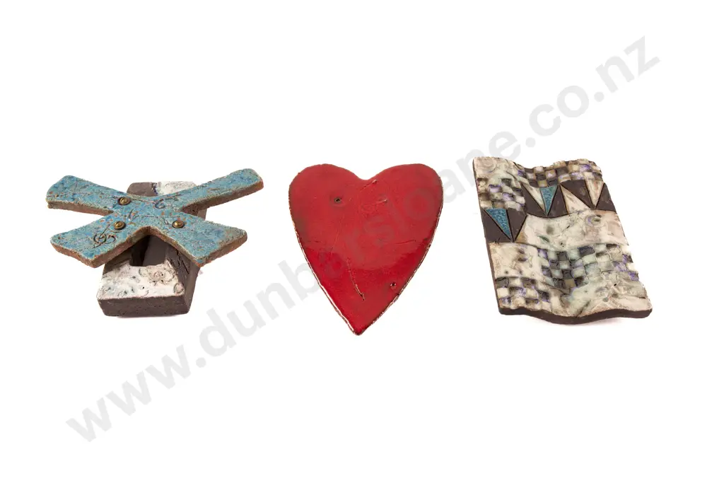 Linda Bruce - Three Ceramic Wall Sculptures Image 1++