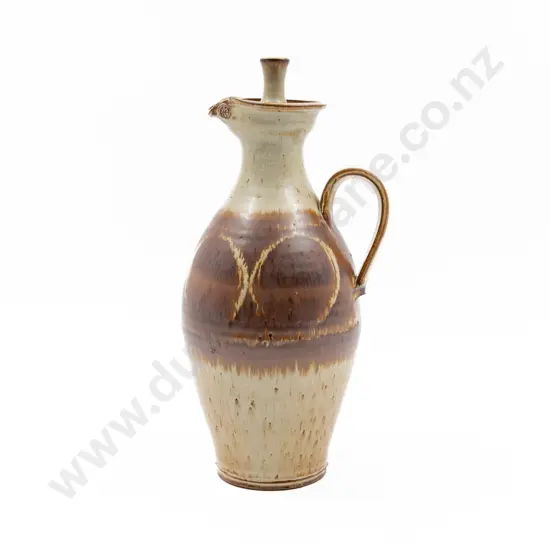NZ Pottery Lidded Ewer