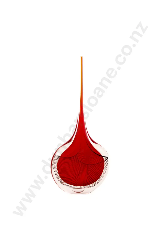Katie Brown Art Glass Vase Image 1++