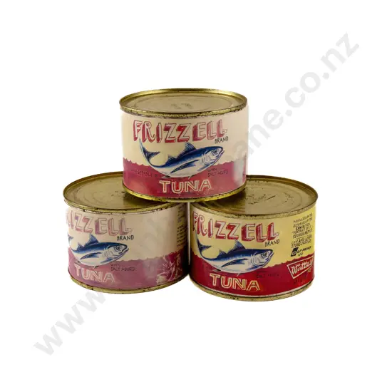Three Dick Frizzell Tuna Cans