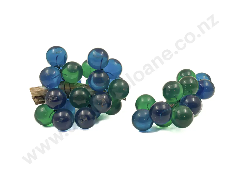 Two bunches of Lucite Grapes Image 1++