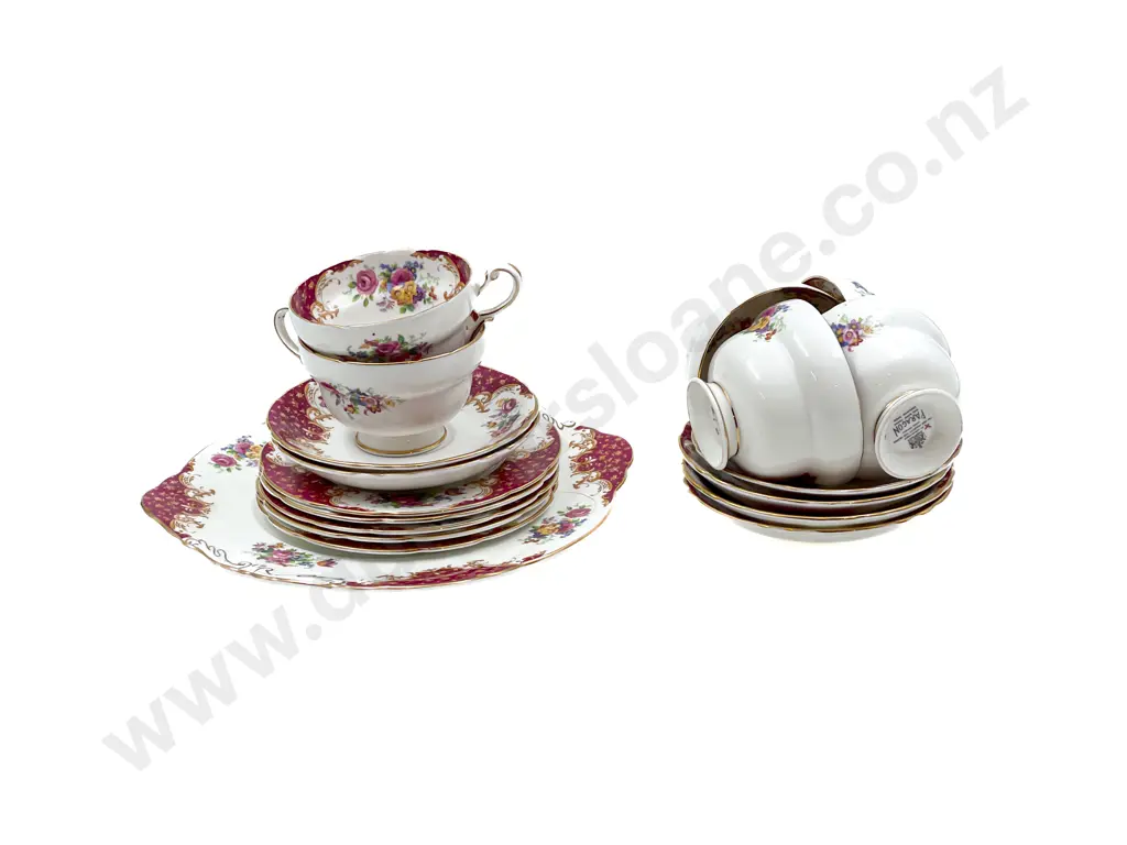 Paragon Fancy China Part Tea Set Image 1++