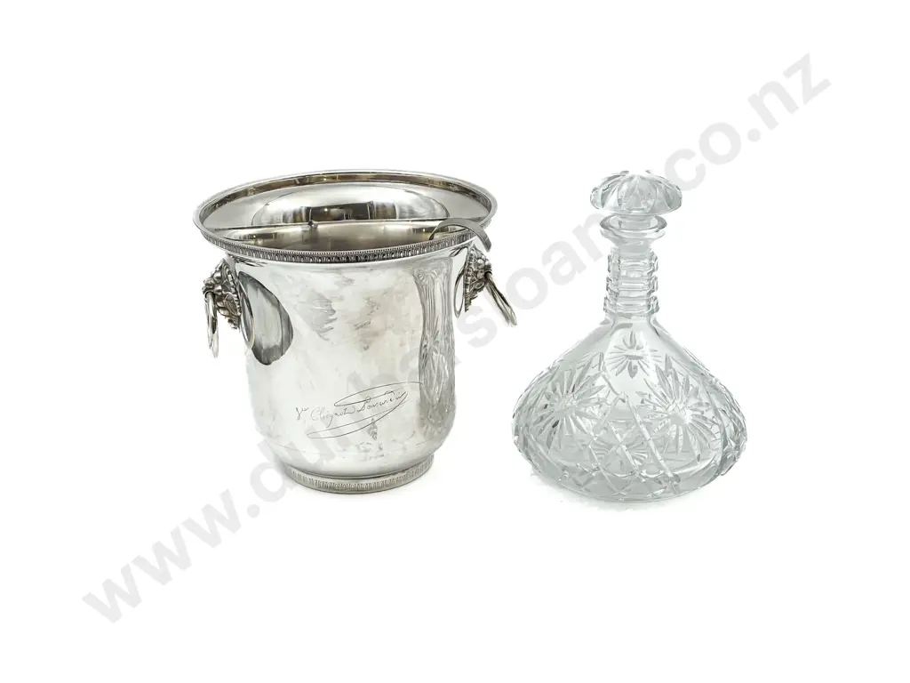 Champagne Bucket together with Wine Coaster Image 1++